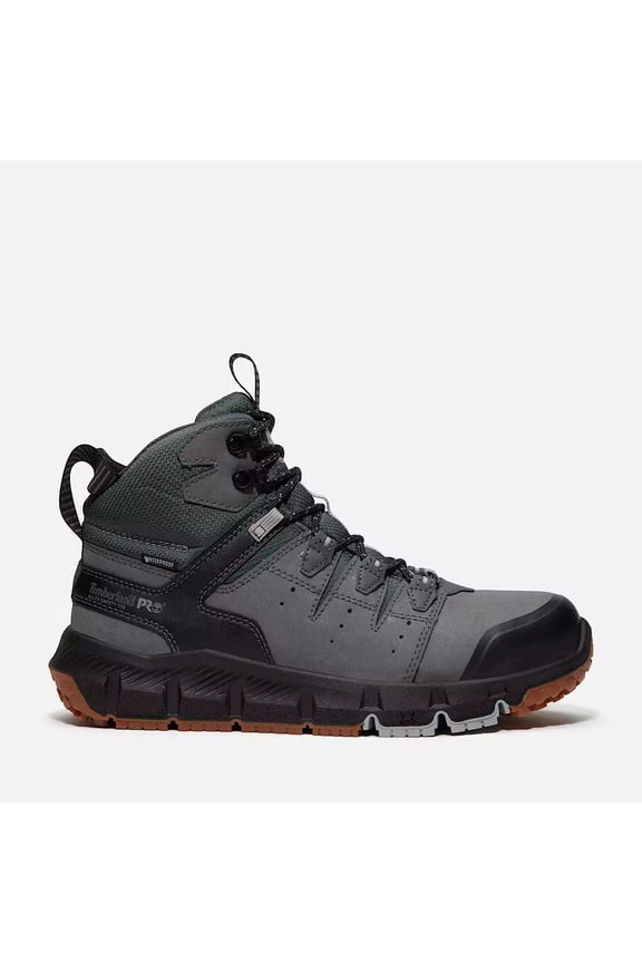 Pro Tempe Shoes, Medium Grey Leather, Size W 12