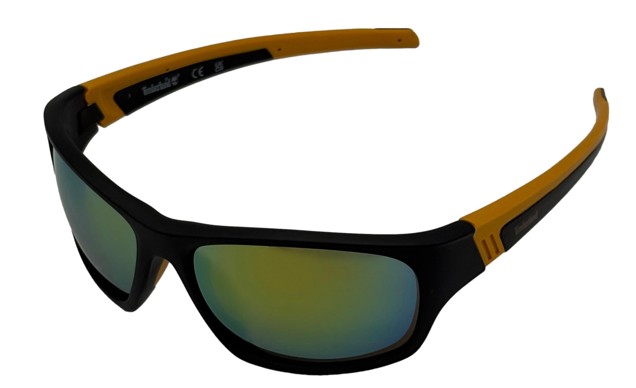 Timberland Sunglass Mens Black Rectangle Plastic Smoke Lens TB7276 2A