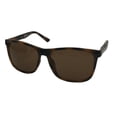 thumbnail image 1 of Timberland Sunglass Mens Dark Havana Rectangle Plastic, Brown Lens TB7289. 52E, 1 of 6