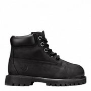 Timberland TB012807 Baby Toddler Black Nubuck 6 Inch Premium Field Boots HS2737 4C