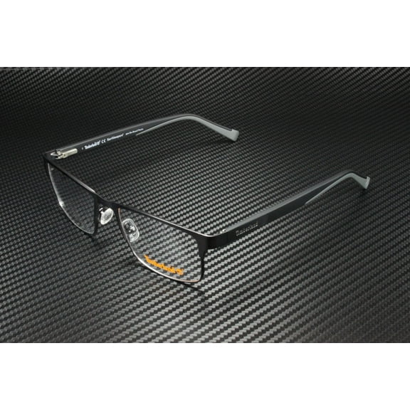 Timberland TB1594 009 Matte Gunmetal Clear Lens Metal 55 mm Men's Eyeglasses
