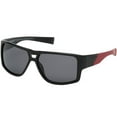 thumbnail image 1 of Timberland TB9204 6001D Men's Shiny Black Square Frame Sunglasses, 1 of 5