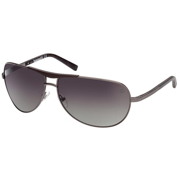 Timberland TB9259 07H Men's Matte Dark Nickeltin Frame Sunglasses