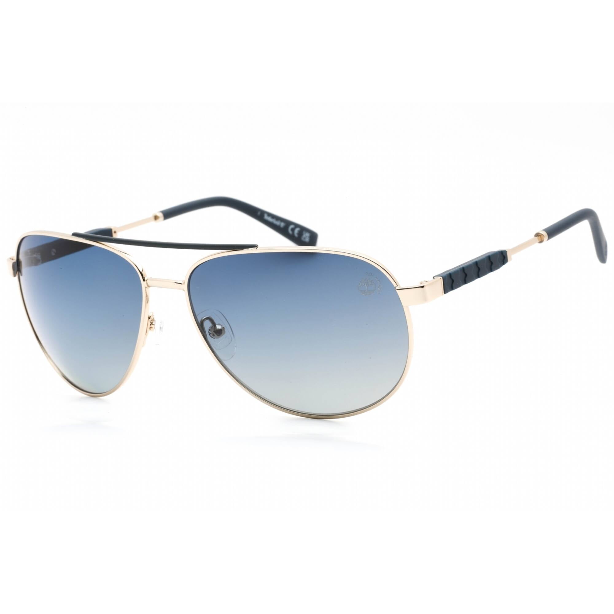 Timberland Tb9282 32d Mens Gold Metal Aviator Frame Sunglasses