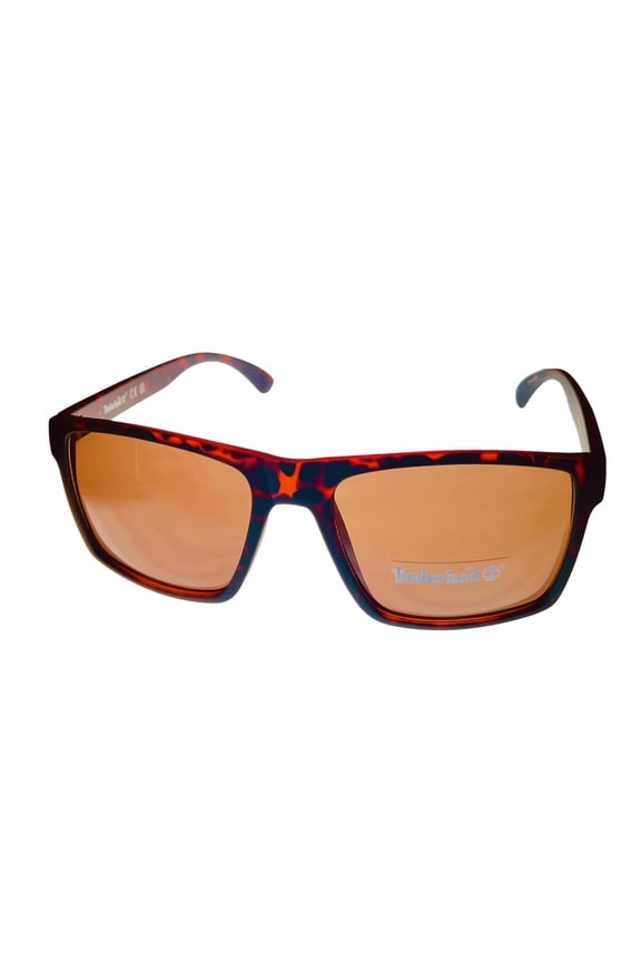 TORTOISE Men's Rectangle Plastic Brown Lens Sunglass