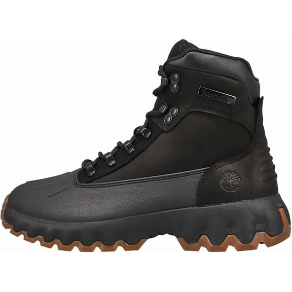 Men's Timberland Edge Boot Black Nubuck (TB0A5N9T 001) - 8.5