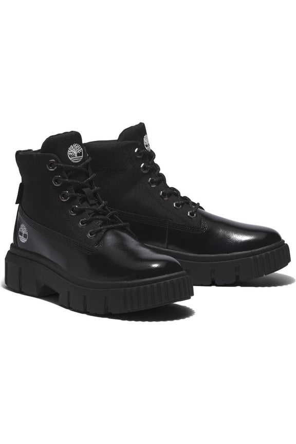 Greyfield Womens Shoes Size 9.5, Color: Black/Black Shiny Suede