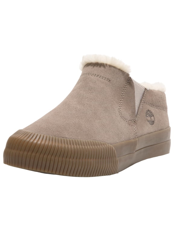 WomenSlip On Shoes Skyla Bay 2.0 Warm, Casual Shoes Leather Upper Faux Fur Lining Rubber Outsole Stable Traction Comfort