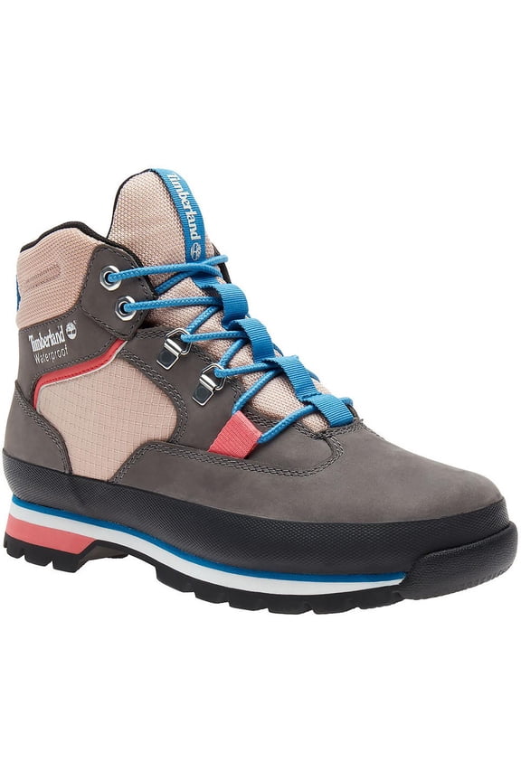 Women's Timberland Euro Hiker Mid MD Grey Nubuck Pink (TB0A5R28 033) - 6.5