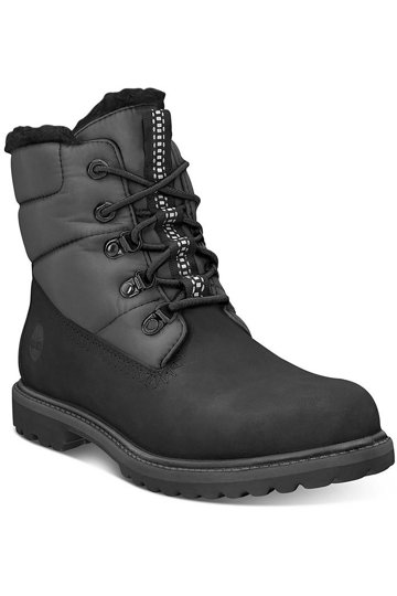 Timberland Womens Moto Boots in Womens Boots | Black  display picture 3