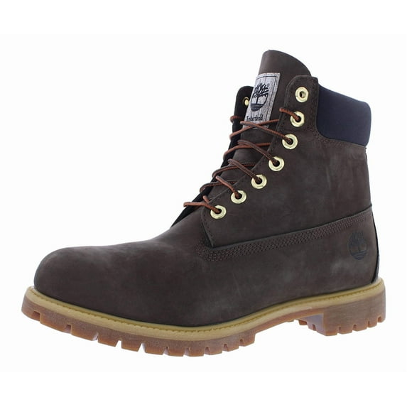 Timberland 6-Inch Premium Waterproof Men's BootsDark Brown Nubuck11.5M