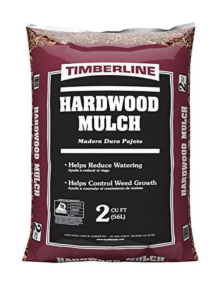 Timberline 52055476 Hardwood Bark Mulch, 2 Cu.ft.