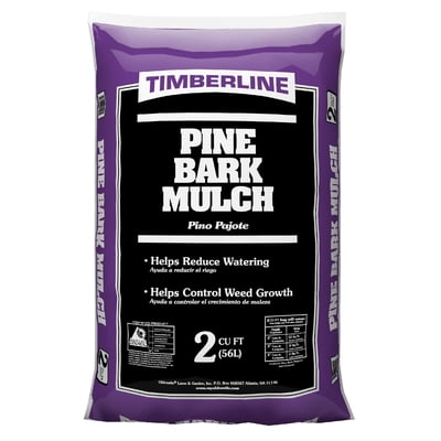 Timberline All Natural Pine Bark Mulch, 2 Cubic Foot