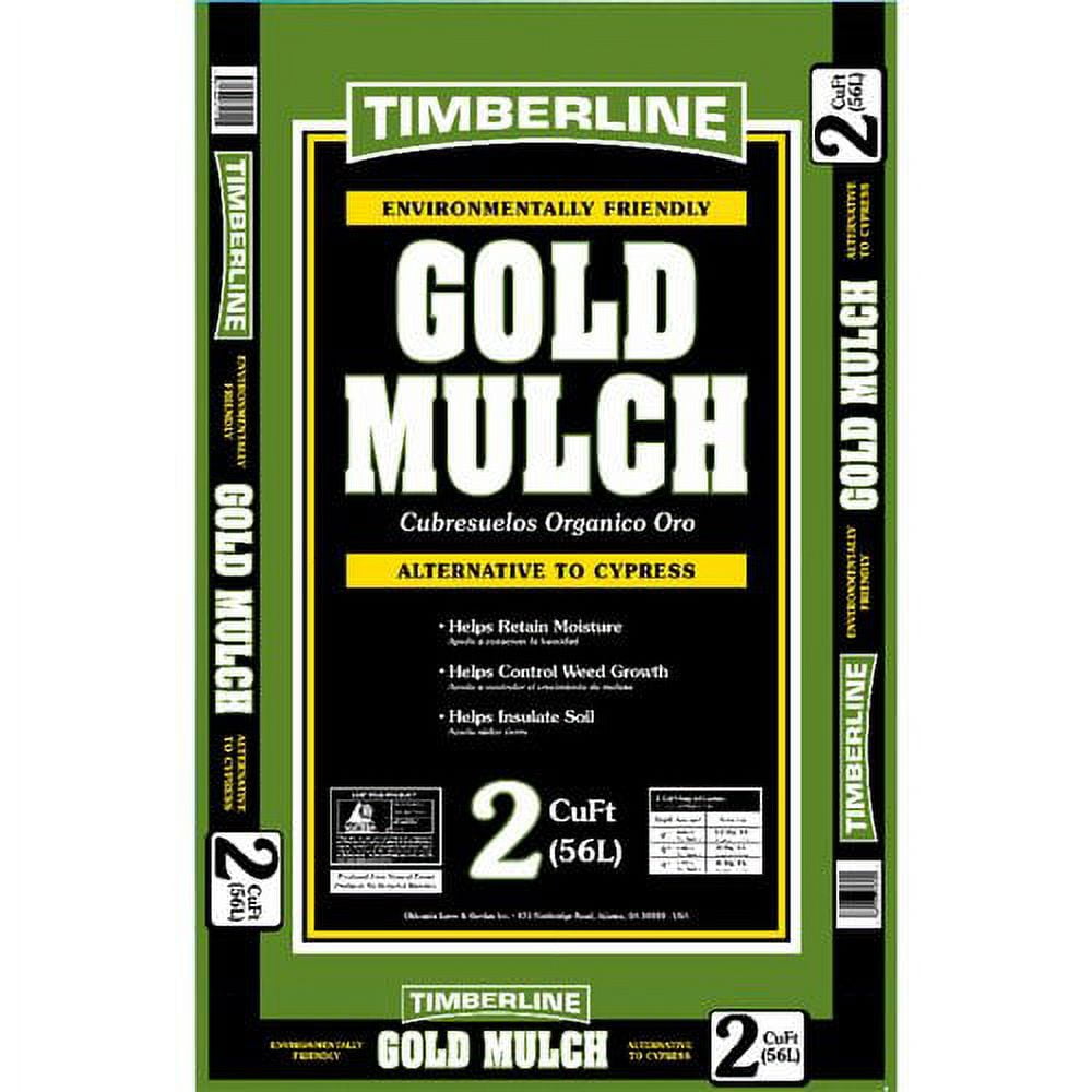 Timberline Gold Colored Mulch, 2CF