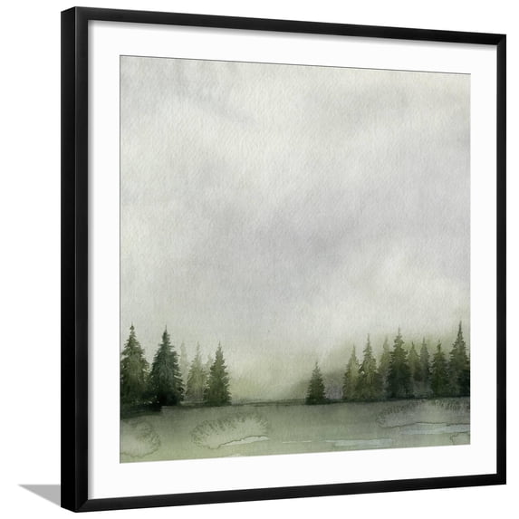 Art.com Timberline II Art Print by Grace Popp, Black Frame Wall Art, 29" x 29"