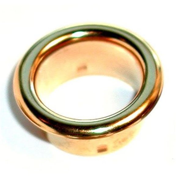 Timberline Locks TLBZ 500 Finish Bezel for Interchangable Lock Plug, Bright Brass