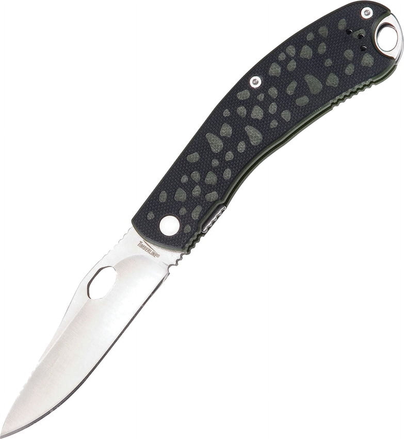 Timberline Wegner Chui 6510 Steel Blade Folding Knife W/ Thumb Slot 4"