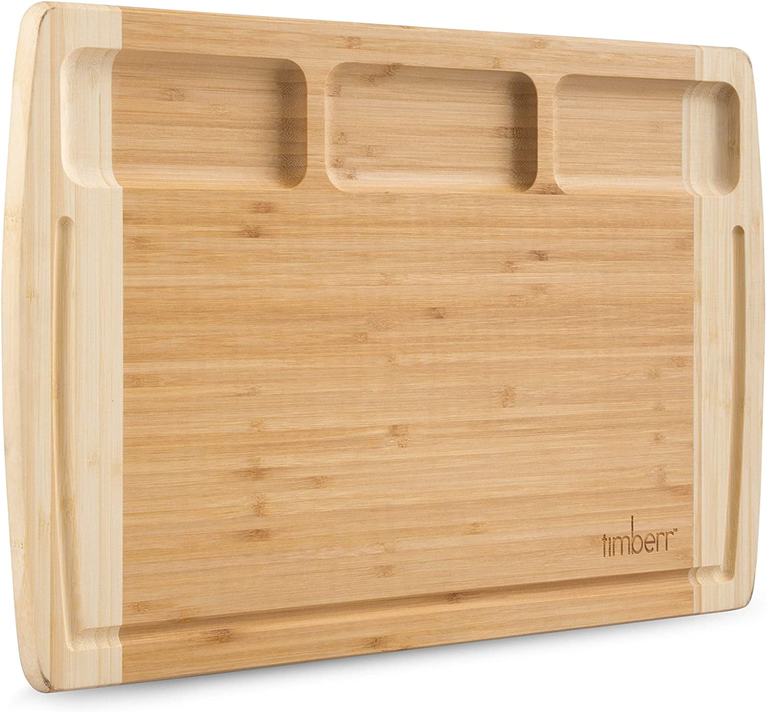 Buy Salter Bamboo Chopping Board with Lip