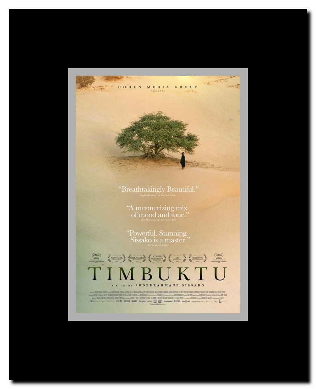 Timbuktu Framed Movie Poster