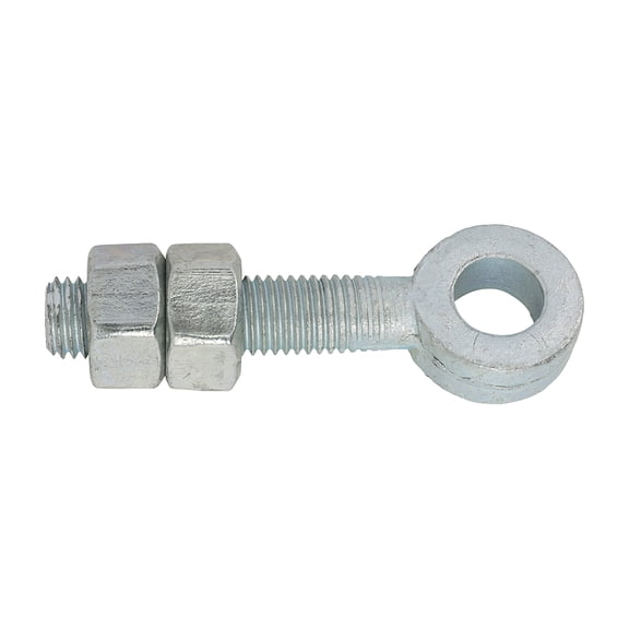 Timco - Adjustable Gate Eyes with Nuts - Zinc (Size M19 x 100 - 1 Each)