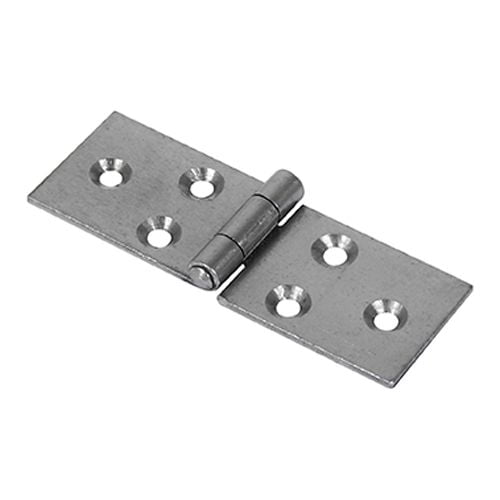 Timco - Backflap Hinge - Uncranked Knuckle (404) - Self Colour (Size 25 x 74 - 2 Pieces)
