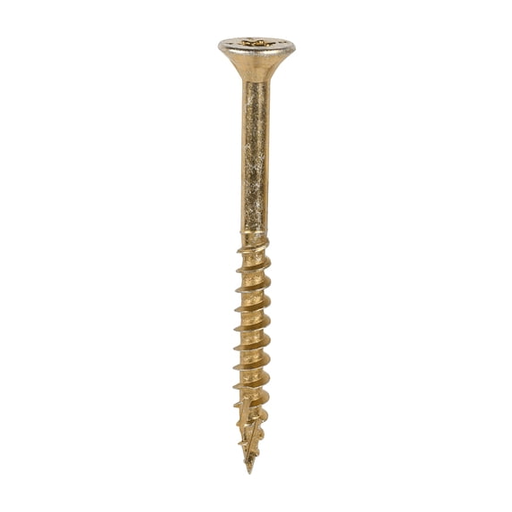 Timco - C2 Clamp-Fix Multi-Purpose Premium Screws - TX - Double Countersunk - Yellow (Size 6.0 x 70 - 200 Pieces)