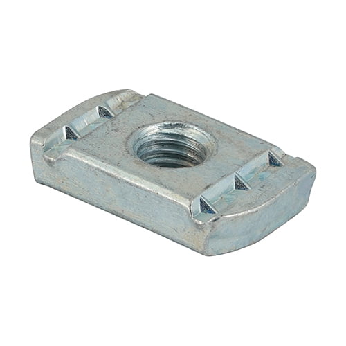 Timco - Channel Nuts Without Spring - Zinc (Size M12 - 100 Pieces)