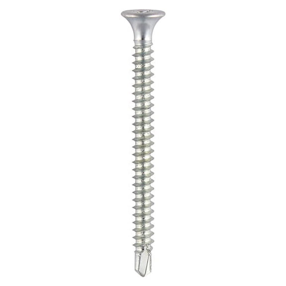 Timco - Cill Screws - Bugle - PH - Self-Tapping Thread - Self-Drilling Point - Zinc (Size 4.2 x 65 - 200 Pieces)