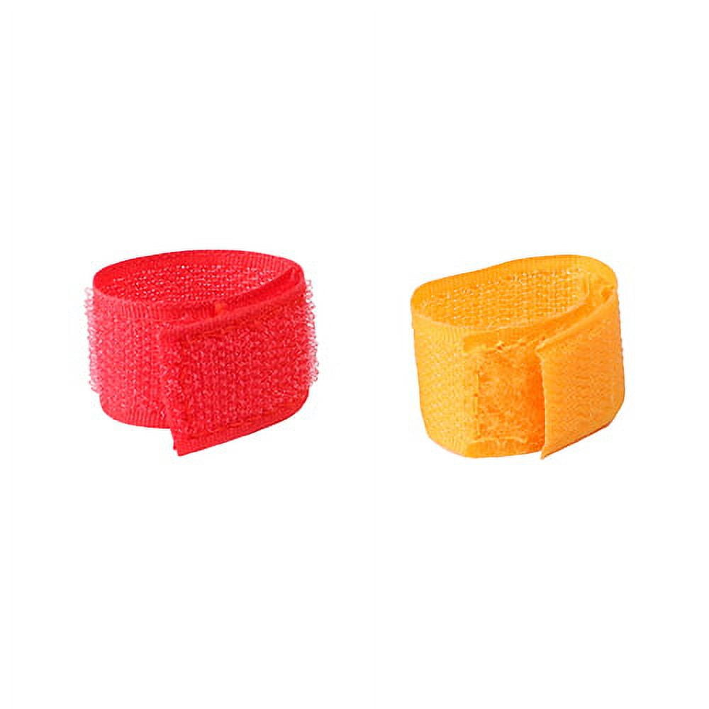 Timco - Coloured Hook & Loop Straps (Size Mixed - 10 Pieces)