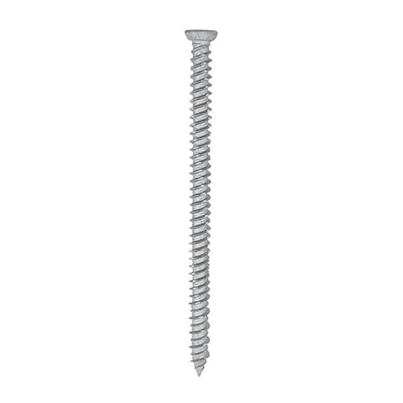 Timco - Concrete Screw - TX - Flat Countersunk - Exterior - Silver (Size 7.5 x 120 - 100 Pieces)