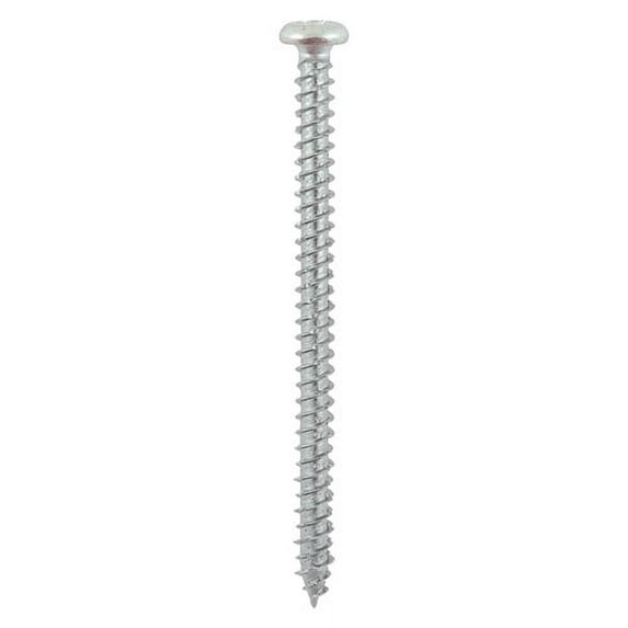 Timco - Concrete Screws - TX - Pan - Zinc (Size 7.5 x 120 - 100 Pieces)