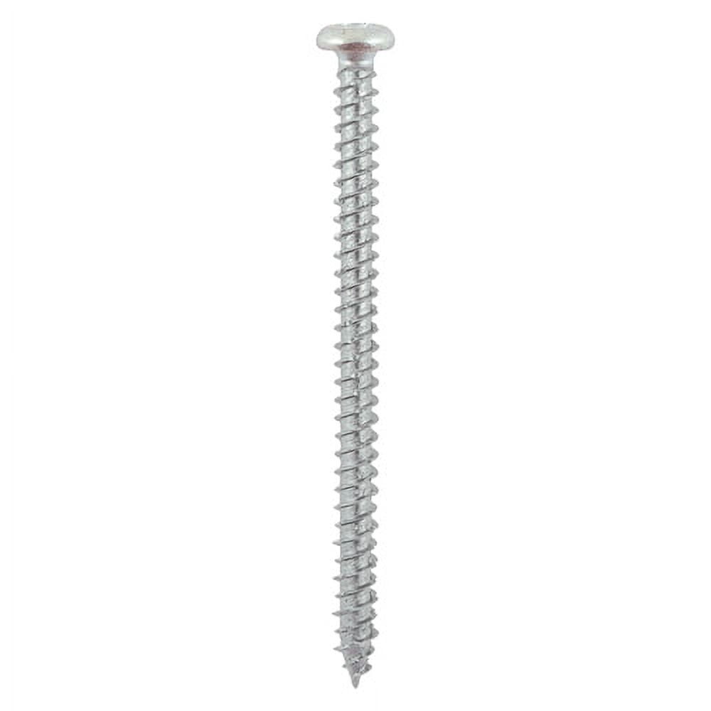 Timco - Concrete Screws - TX - Pan - Zinc (Size 7.5 x 80 - 100 Pieces)