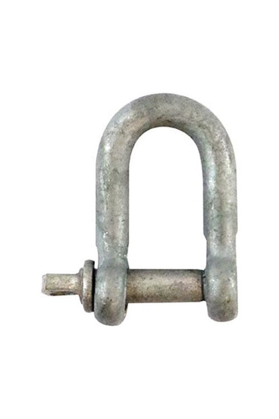 - Dee Shackles - Hot Dipped Galvanised (Size 6mm - 5 Pieces)