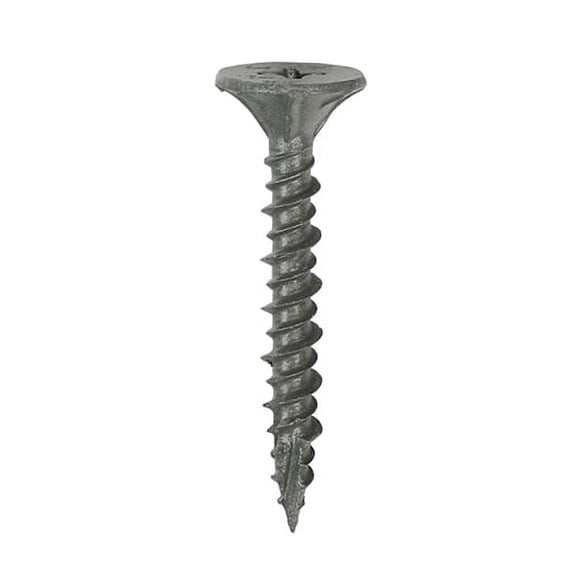 Timco - Drywall Construction Timber Stud Cement Board Screws - PH - Countersunk Wafer - Twin-Cut - Exterior - Silver Organic (Size 4.2 x 32 - 200 Pieces)