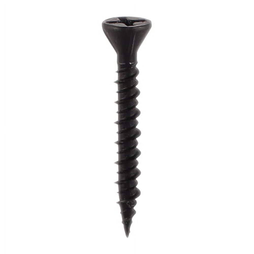 Timco - Drywall Dense Board Screws - PH - Reduced Countersunk - High-Low Thread - Black (Size 3.9 x 45 - 1000 Pieces)