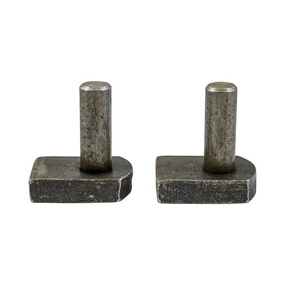 Timco - Gate Hooks to Weld - Self Coloured (Size 12mm - 2 Pieces)