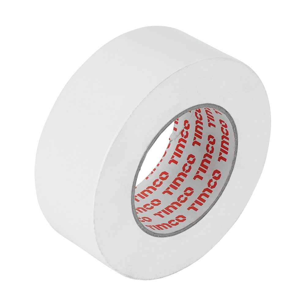 Timco - Heavy Duty Cloth Tape - White (Size 50m x 50mm - 1 Each)