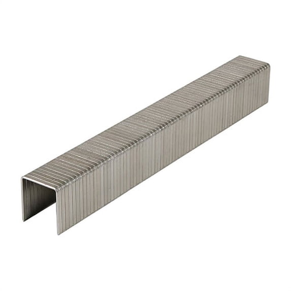 Timco - Heavy Duty Staples - Chisel Point - A2 Stainless Steel (Size 12mm - 1000 Pieces)