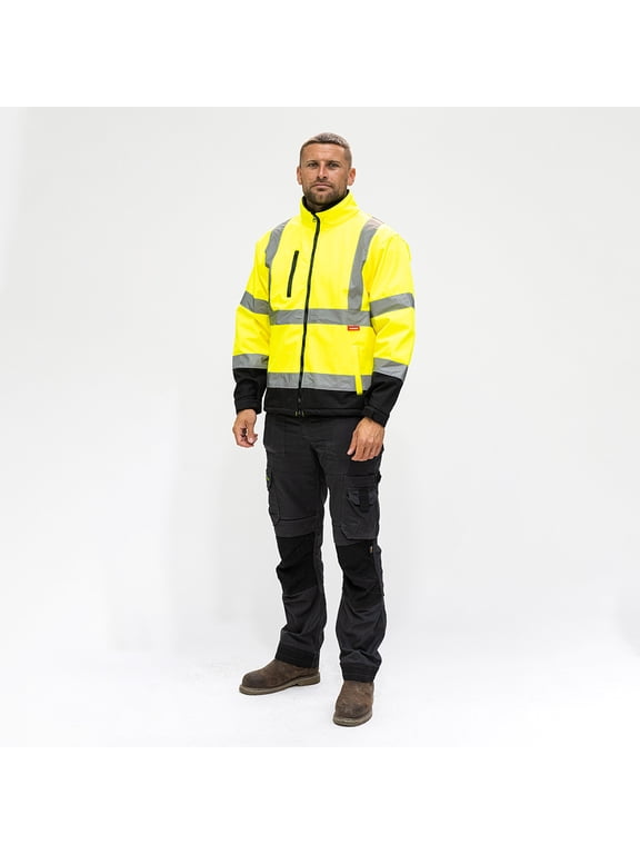 - Hi-Visibility Softshell Jacket - Yellow (Size XXX Large - 1 Each)
