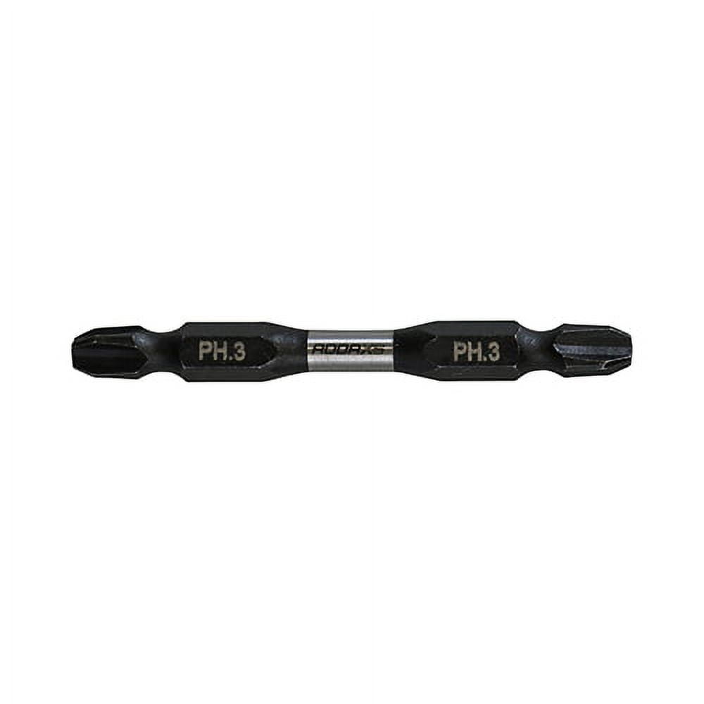 Timco - Impact Driver Bits - PH - Double Ended (Size No.3 x 65 - 2 Pieces)