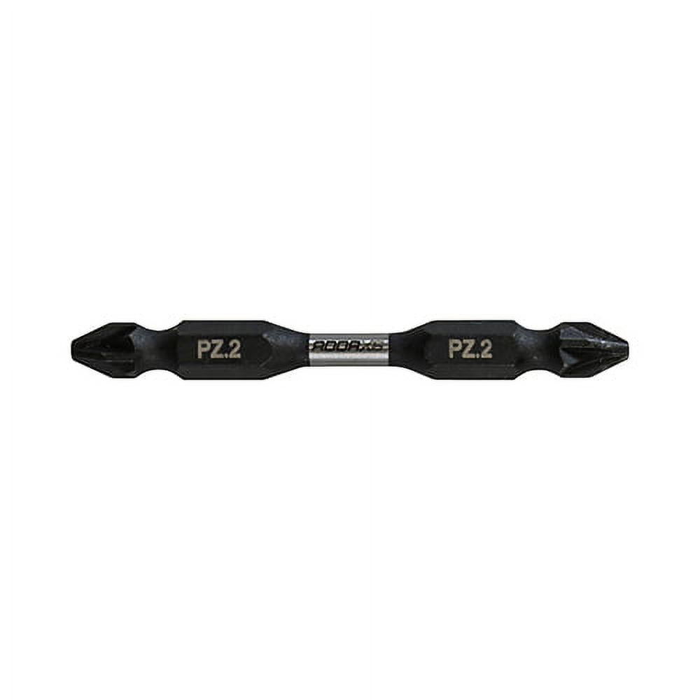 Timco - Impact Driver Bits - PZ - Double Ended (Size No.2 x 65 - 2 Pieces)