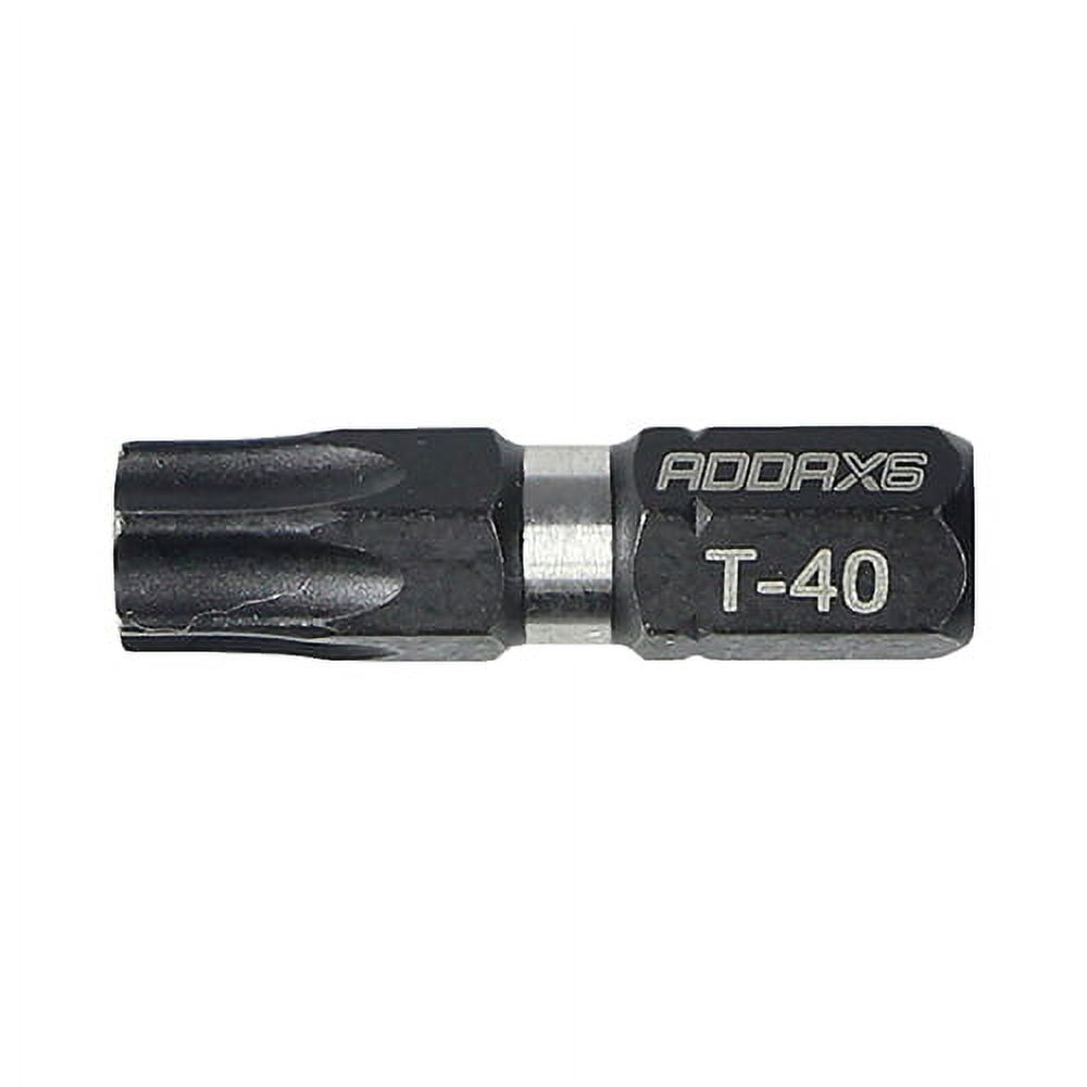 Timco - Impact Driver Bits - TX (Size TX40 x 25 - 10 Pieces)
