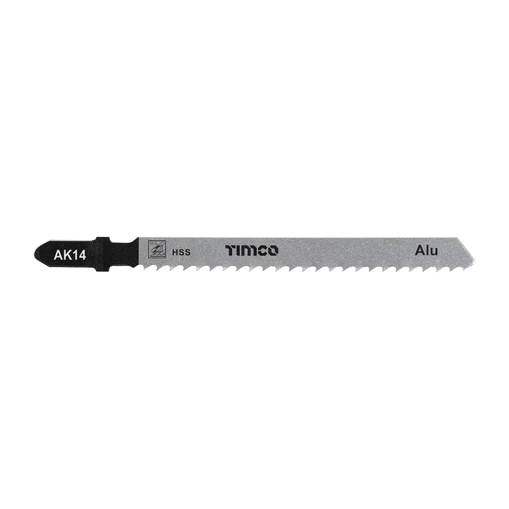 Timco - Jigsaw Blades - Metal Cutting - HSS Blades (Size T127D - 5 Pieces)