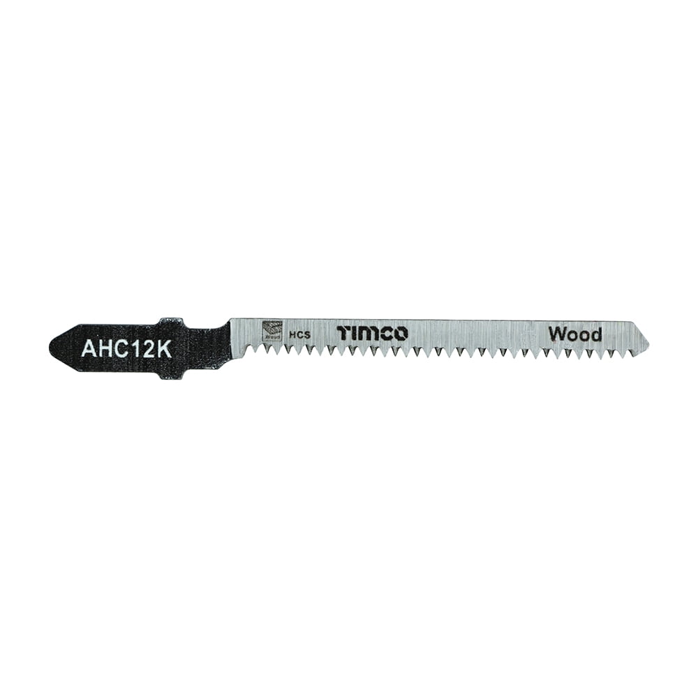 Timco - Jigsaw Blades - Wood Cutting - HCS Blades (Size T101AO - 5 Pieces)
