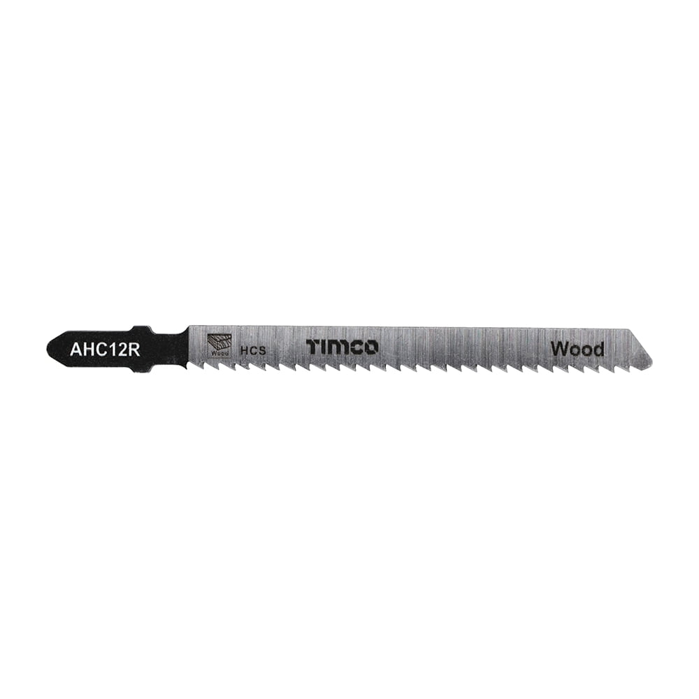 Timco - Jigsaw Blades - Wood Cutting - HCS Blades (Size T101BR - 5 Pieces)