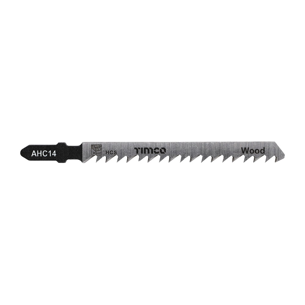 Timco - Jigsaw Blades - Wood Cutting - HCS Blades (Size T101D - 5 Pieces)