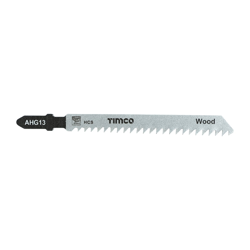 Timco - Jigsaw Blades - Wood Cutting - HCS Blades (Size T111C - 5 Pieces)
