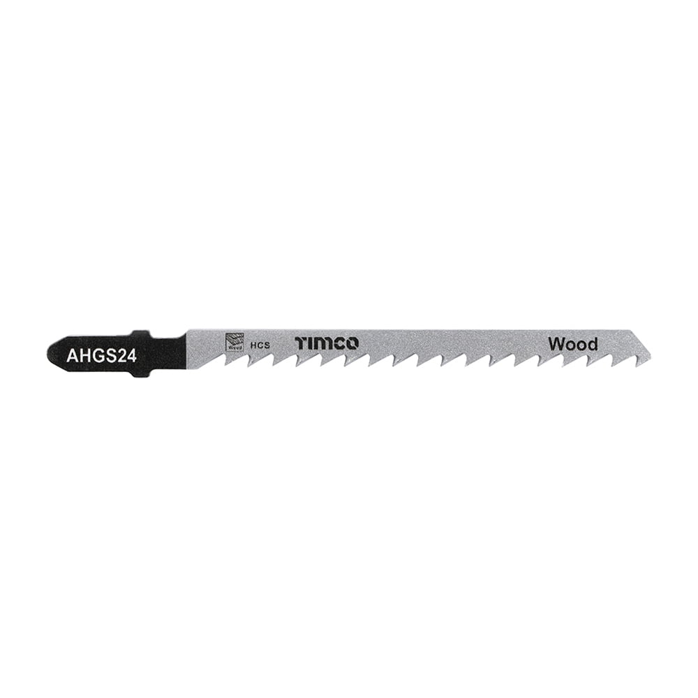 Timco - Jigsaw Blades - Wood Cutting - HCS Blades (Size T244D - 5 Pieces)
