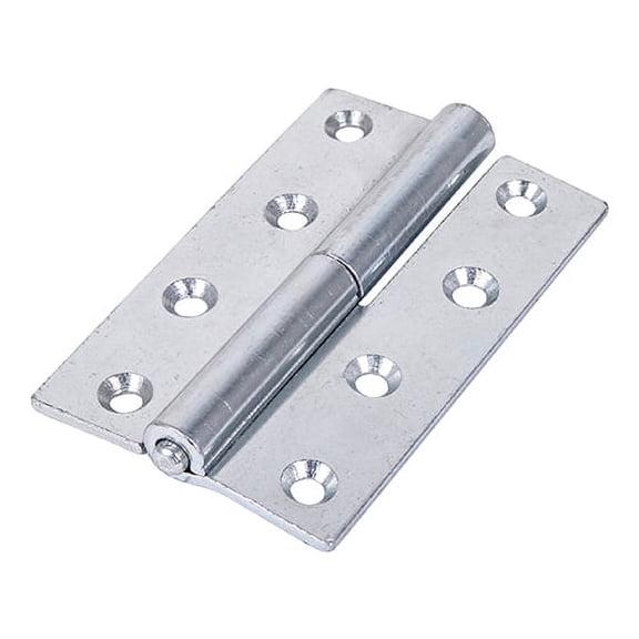 Timco - Lift Off Hinge (457) - Right Hand - Zinc (Size 101 x 63 - 2 Pieces)