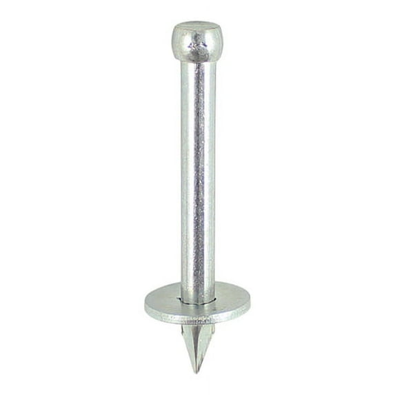 Timco - Masonry Nails - Washered - Zinc (Size 30 x 3.70 - 100 Pieces)